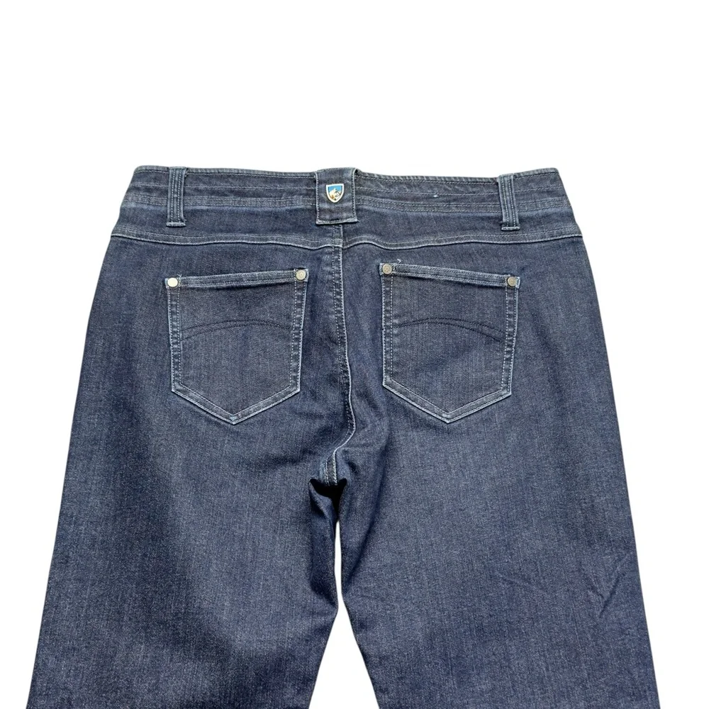 Kuhl Thermik Jean Womens Size 10 Straight Dark Wash Hiking Workwear Performance‎ - Picture 5 of 13